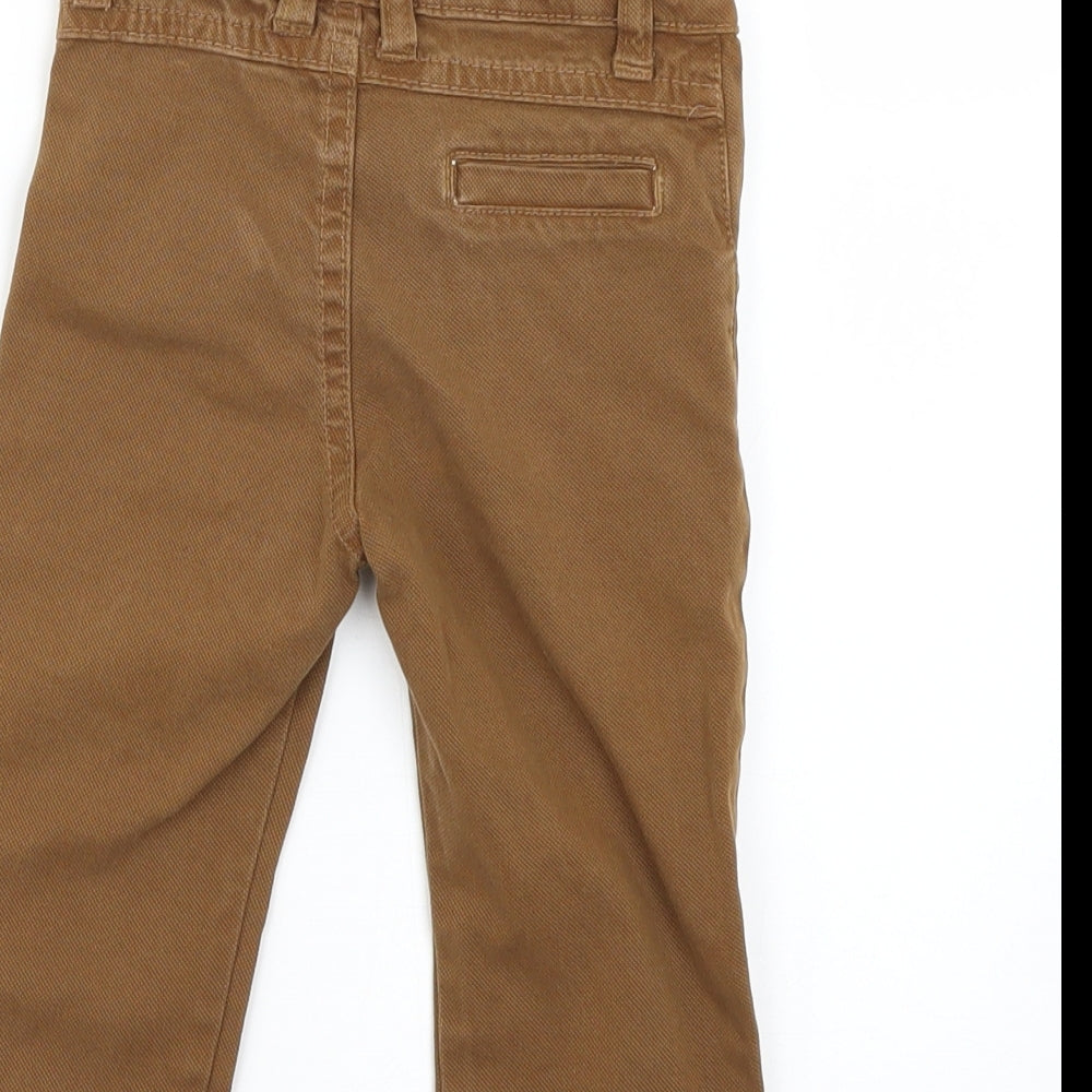 nanica Baby Brown Cropped Jeans Size 9-12 Months