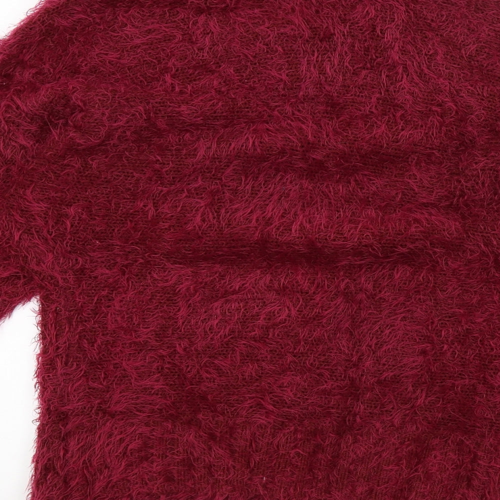 Select Womens Purple Pullover Jumper Size 10