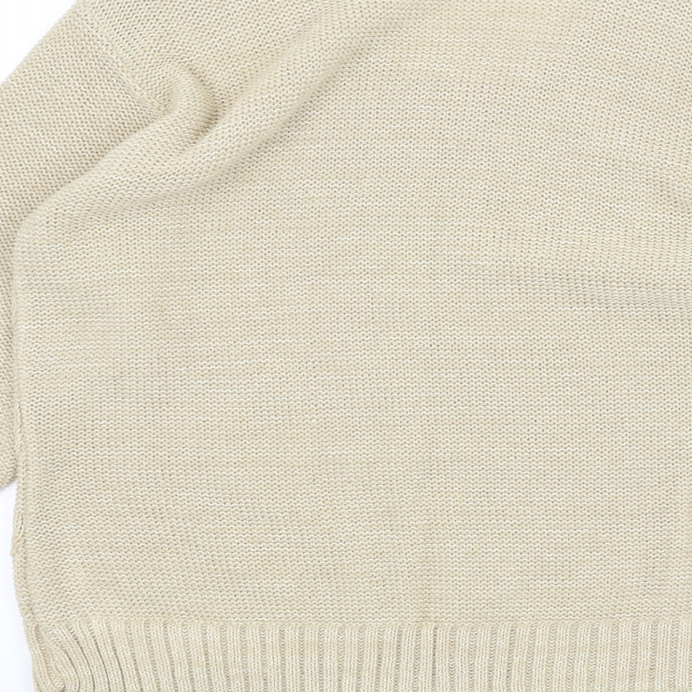 konique Womens Brown Pullover Jumper Size L