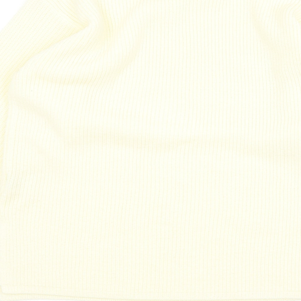 Essentials Womens Beige Pullover Jumper Size M