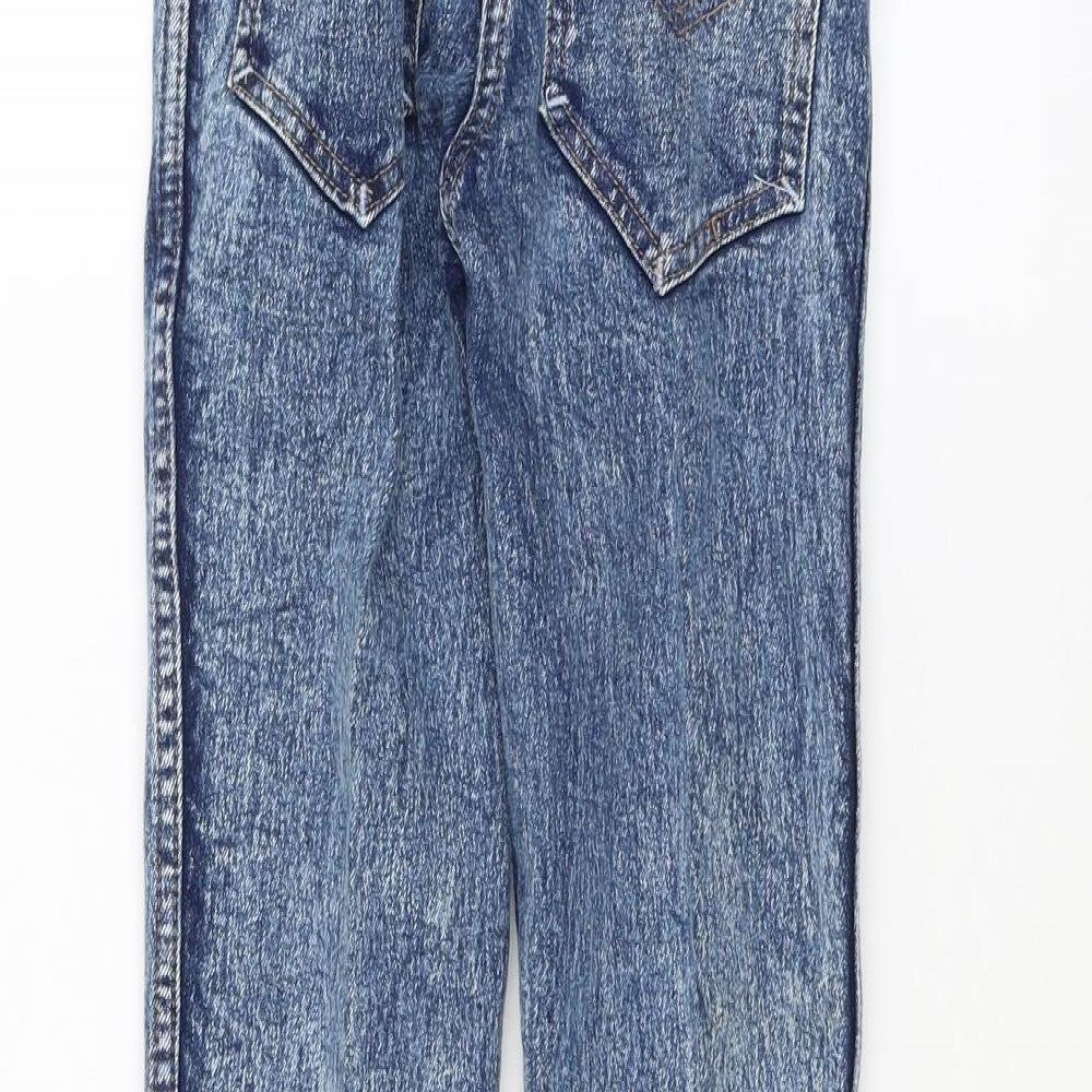 Preworn Womens Blue Skinny Jeans Size 24 in L26 in