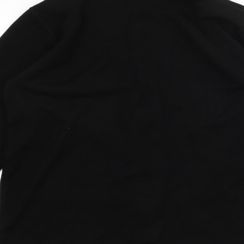 paramour Womens Black Cardigan Jumper Size M