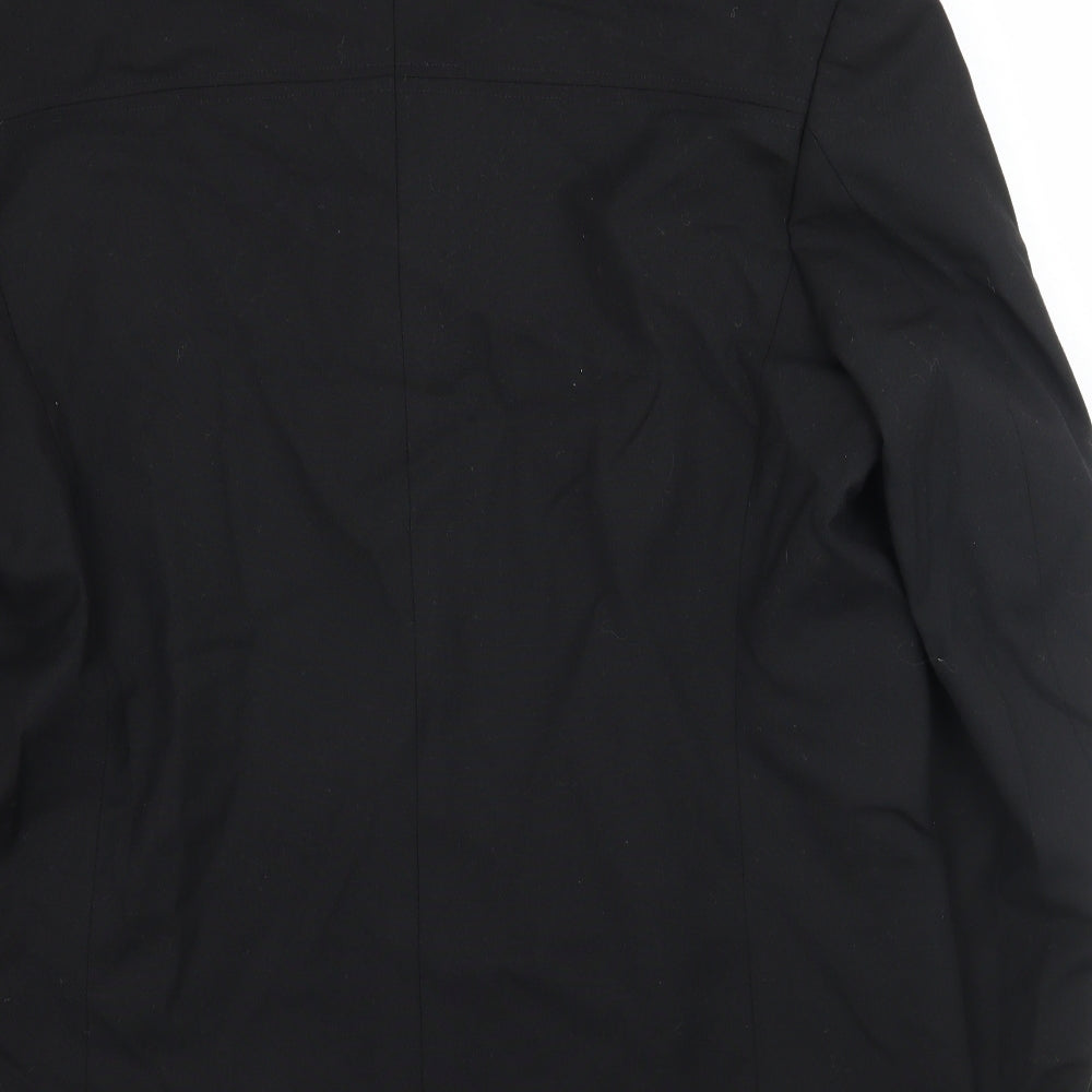 Burton Mens Black Jacket Suit Jacket Size 44