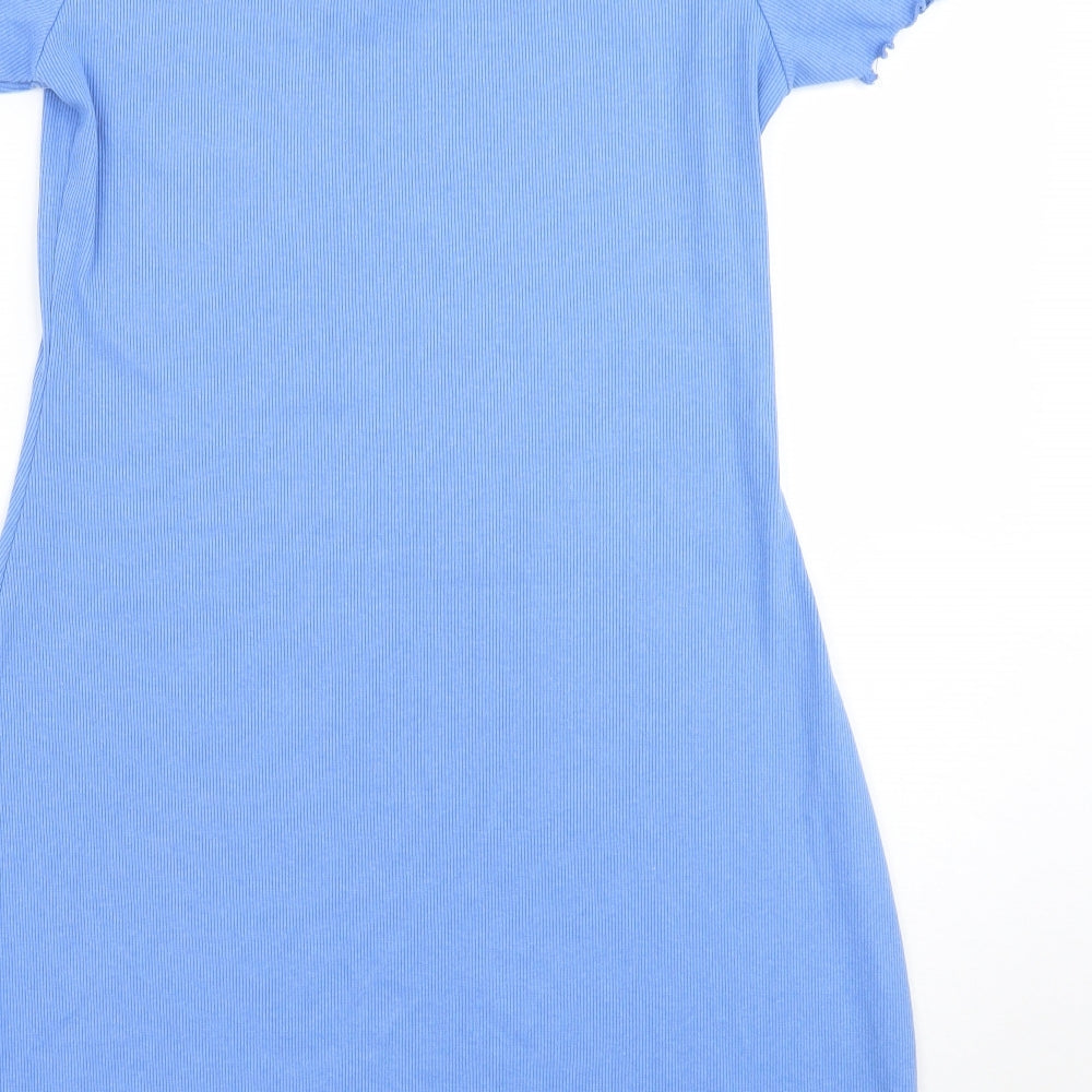 Bravesoul Womens Blue A-Line Size M