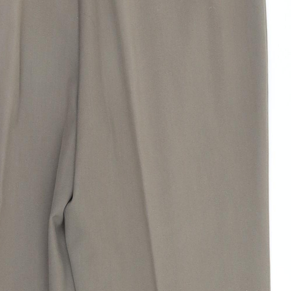 BM Womens Green Trousers Size 16 L27 in