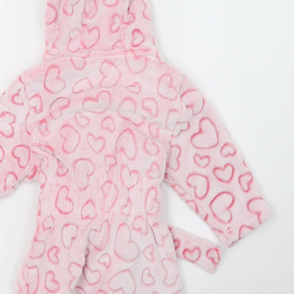 Mothercare Girls Pink Polka Dot Gown Size XS
