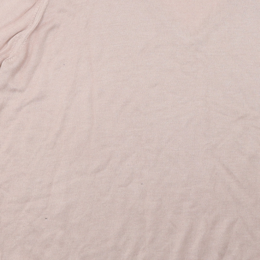 wallis Womens Pink Pullover Sweatshirt Size L