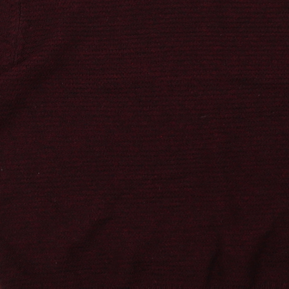 Cedarwood State Mens Red Knit Pullover Sweatshirt Size XL