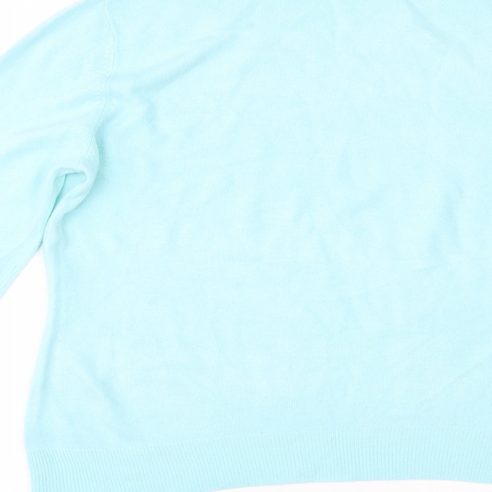 BHS Womens Blue Basic Blouse Size 14