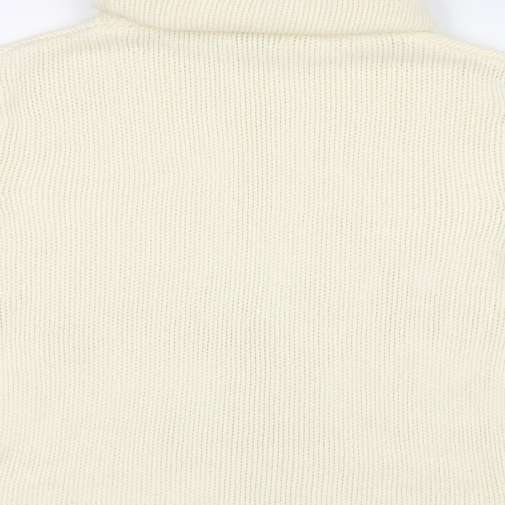 Liquid Womens Ivory Pullover Jumper Size L