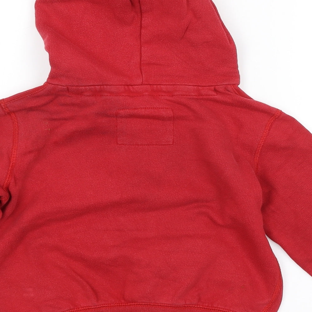 LOGG Boys Red Pullover Hoodie Size 5-6 Years