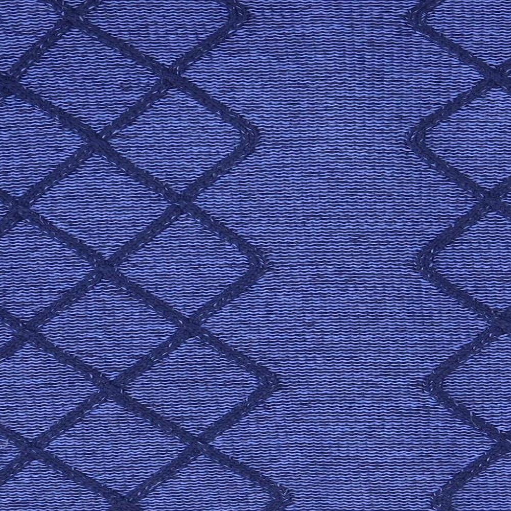 Lilyette Womens Blue Argyle/Diamond Full Zip Jumper Size M