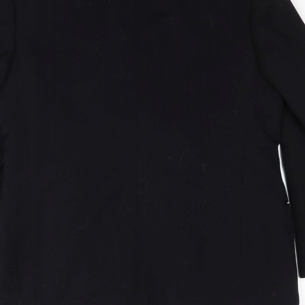 Cecil Minkless Mens Black Jacket Suit Jacket One Size