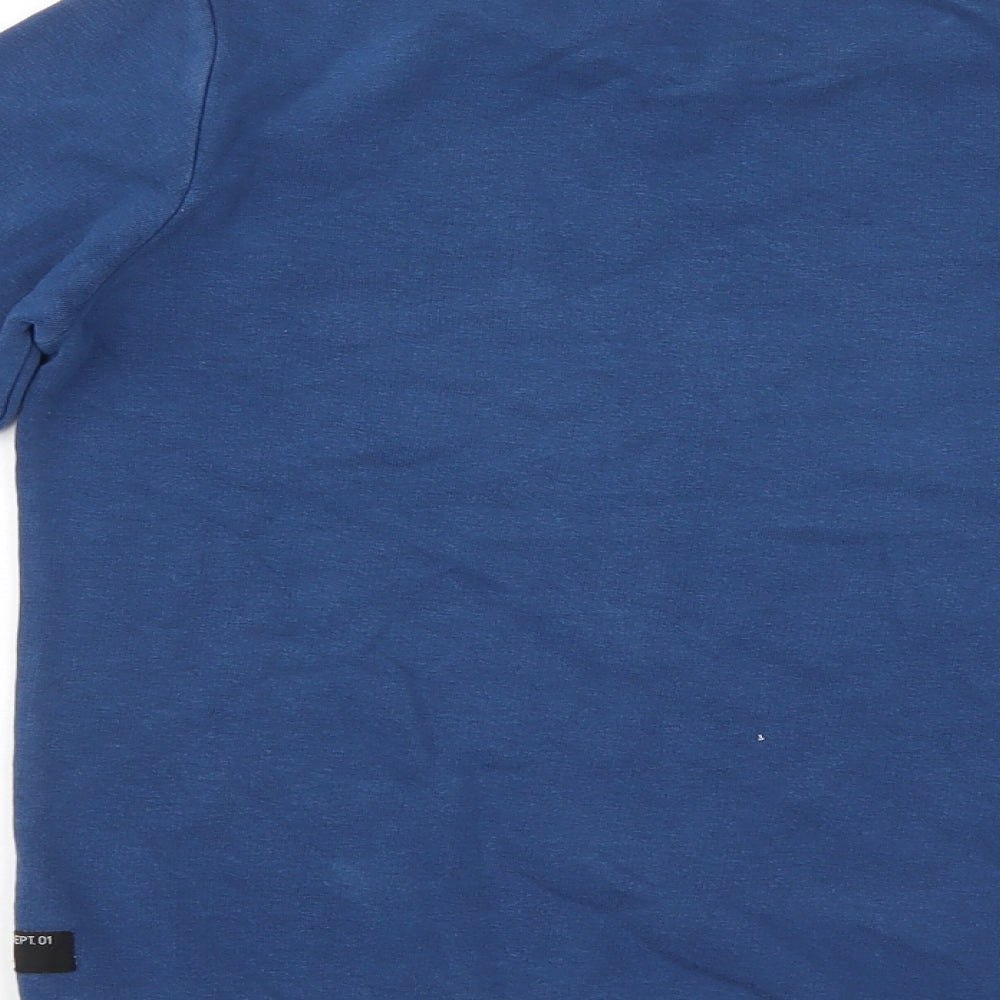 George Boys Blue Pullover Sweatshirt Size 8-9 Years