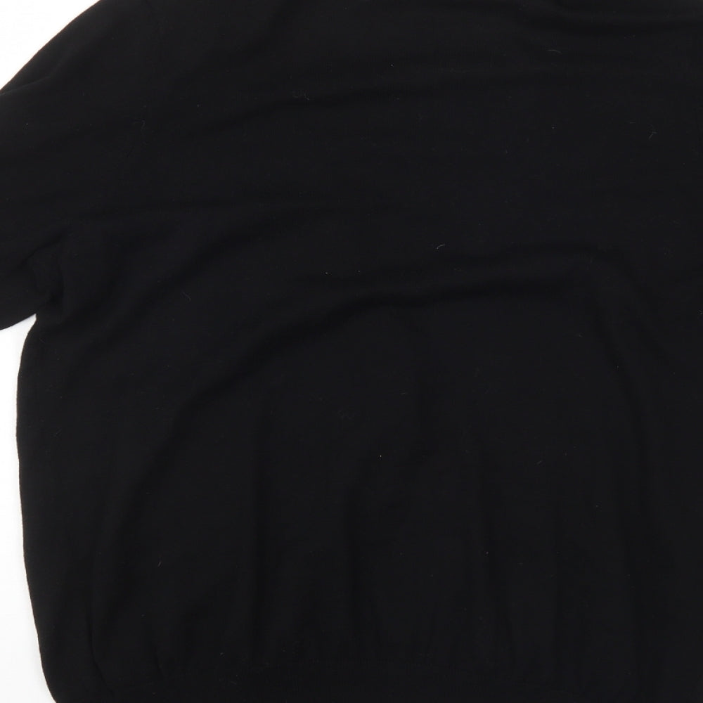 Evans Womens Black Pullover Jumper Size 14