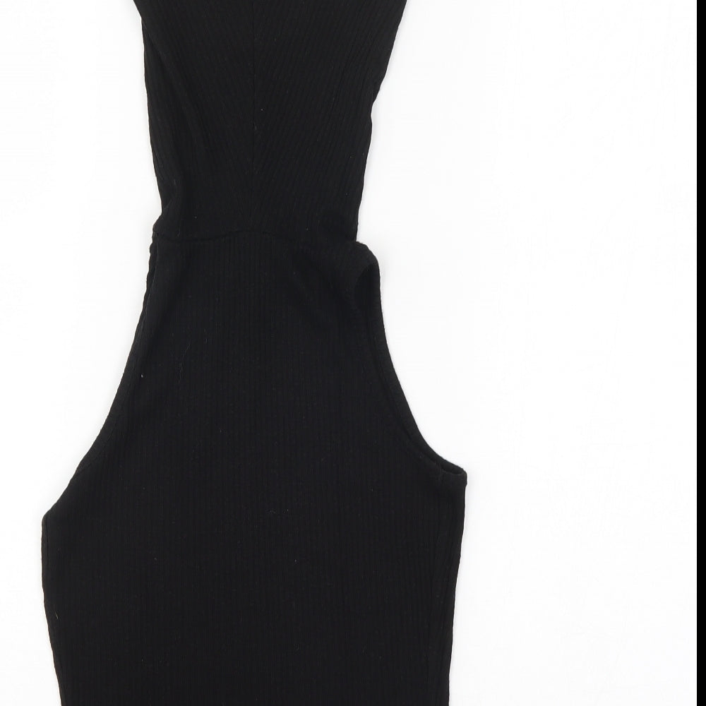 River Island Womens Black Jersey Tank Size 6