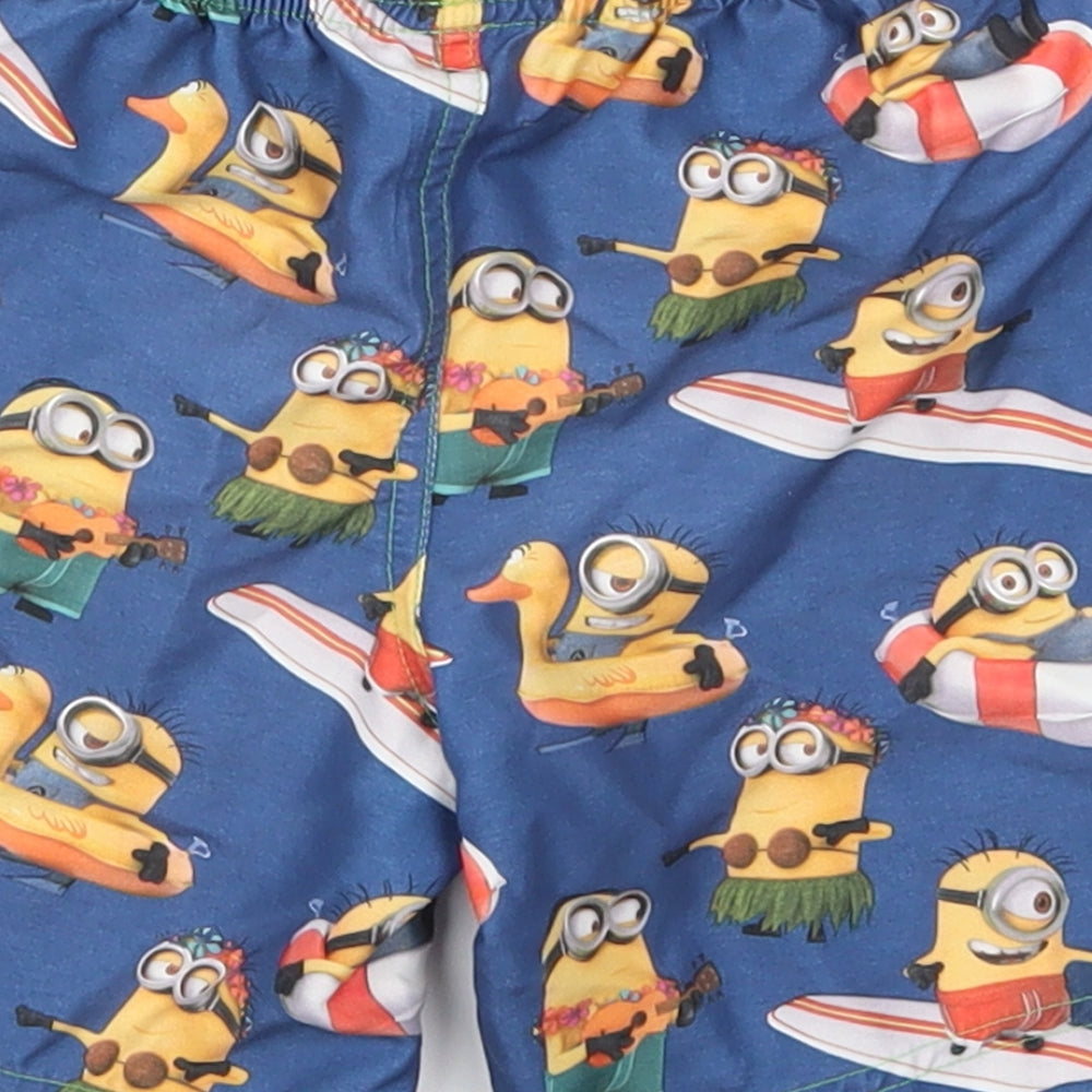 NEXT Boys Blue Bermuda Shorts Size 2-3 Years - Minions