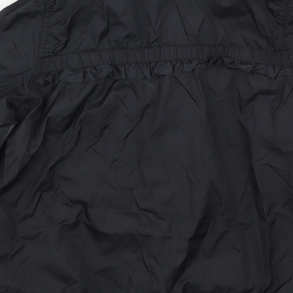 Miss Olypmus Girls Black Basic Coat Coat Size 7-8 Years
