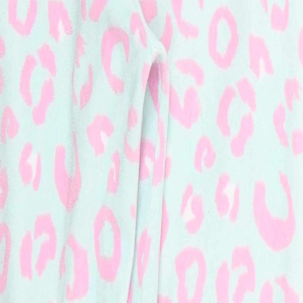 Primark Girls Blue Animal Print Sweatpants Trousers Size 8-9 Years - Pink Pyjamas