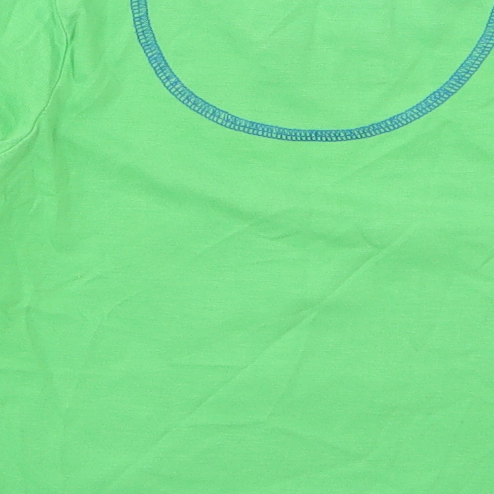 TU Boys Green Solid Pyjama Top Size 2-3 Years - RAAAA! Monster Mayhem in the Morning