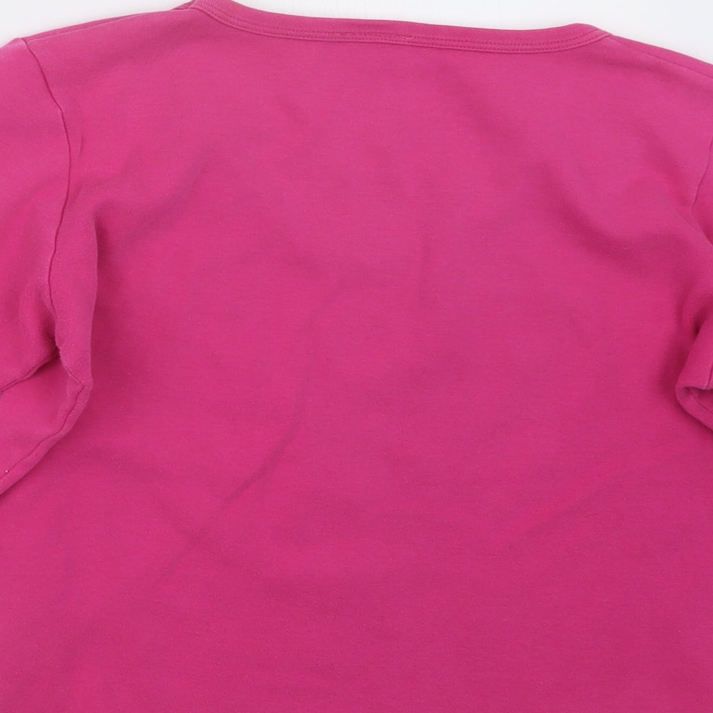 ZOUL Womens Pink Pullover Jumper Size 10