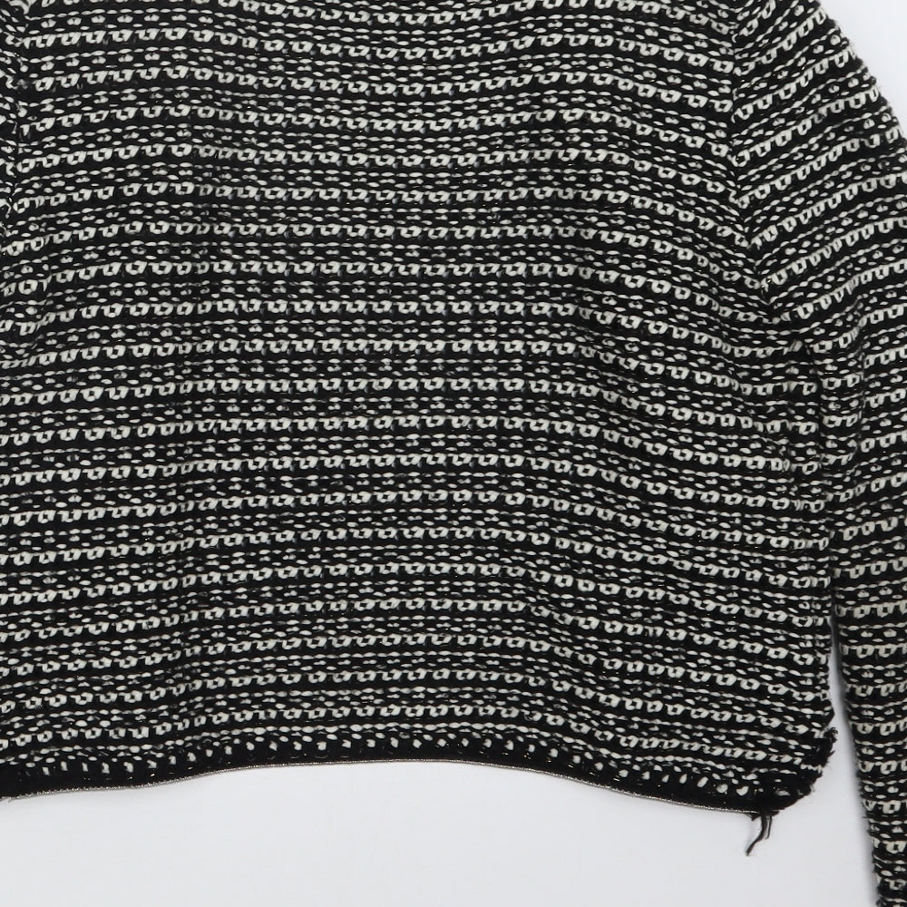Topshop Womens Black Jacket Size 10