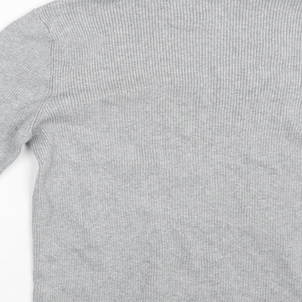 Next Womens Grey Pullover Jumper Size 16