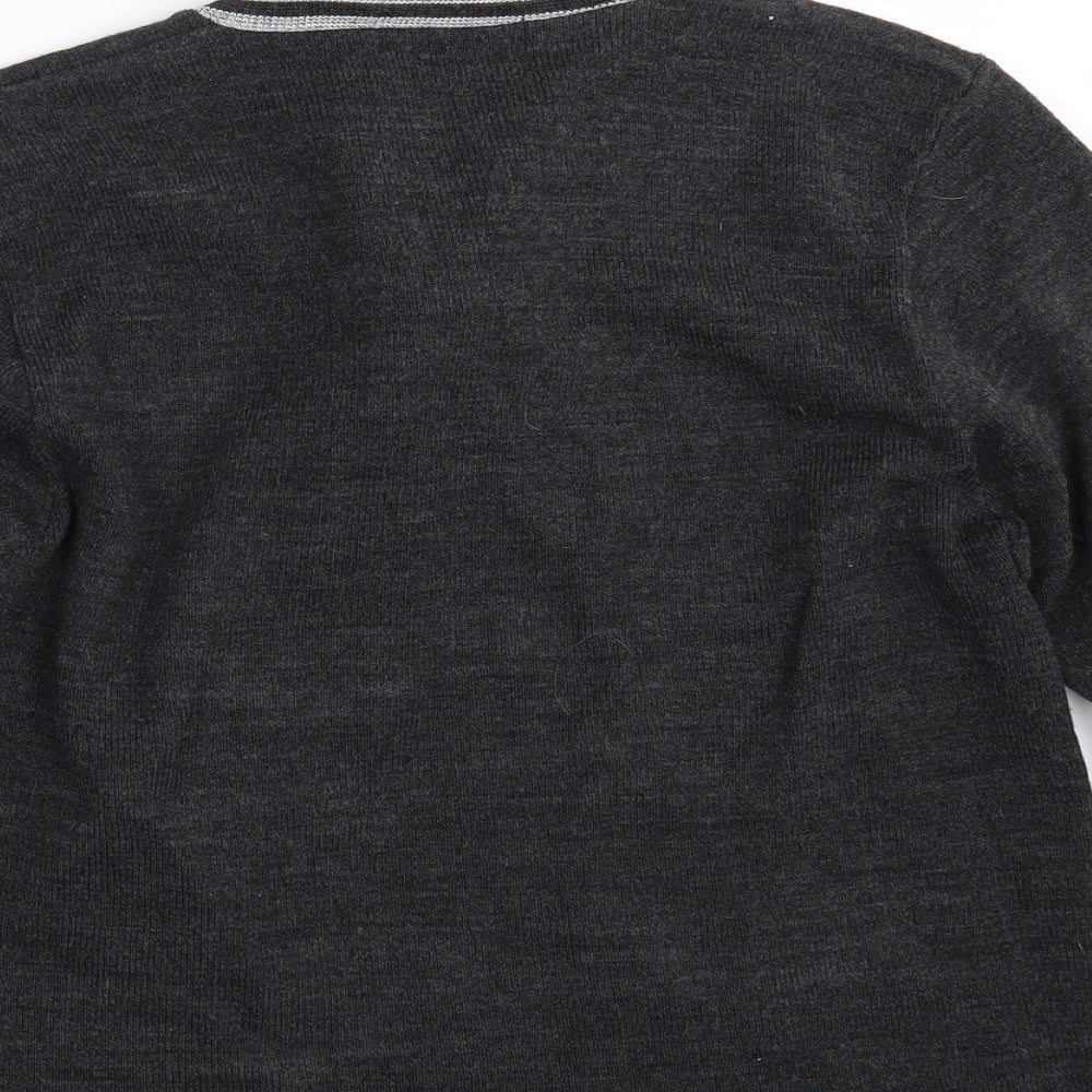 Pure & Natural Womens Grey Pullover Jumper Size L