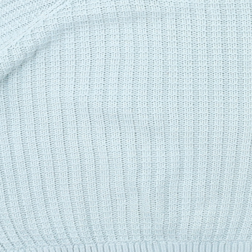 Topshop Womens Blue Knit Pullover Jumper Size 12