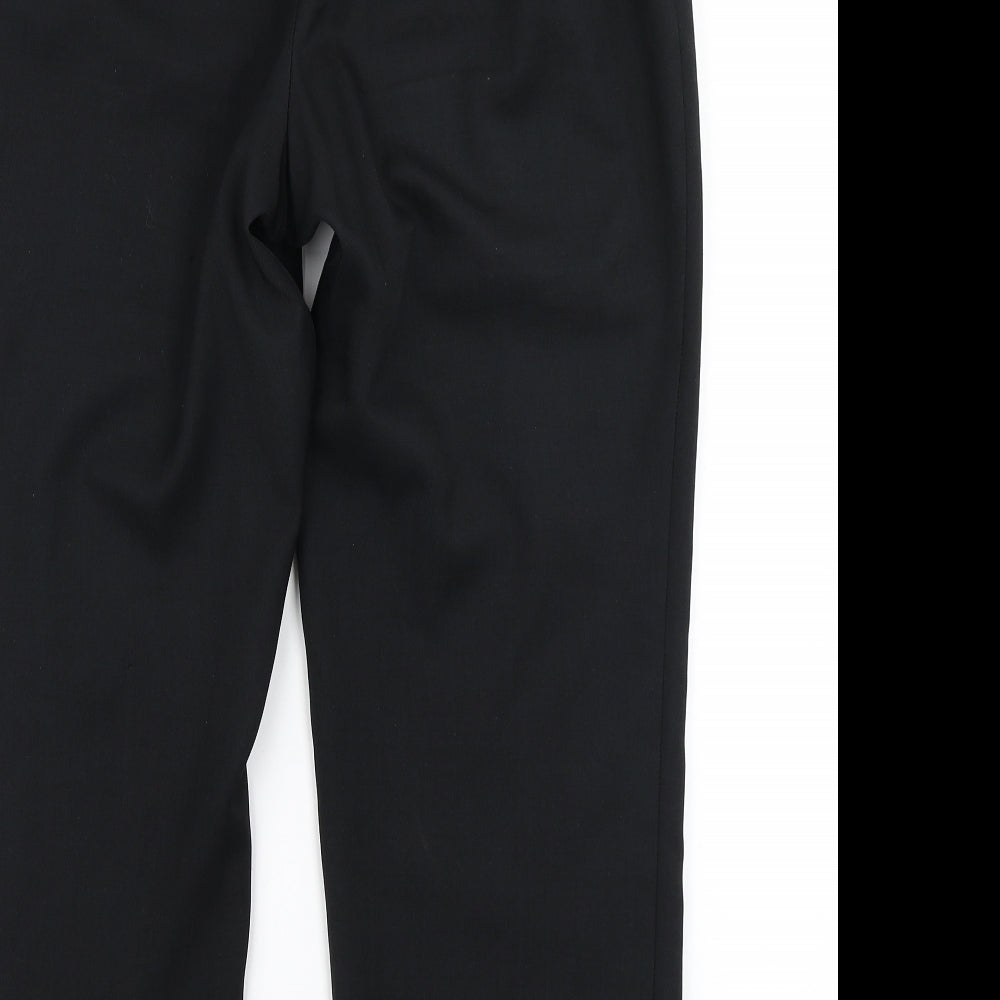 Marks & Spencer Womens Black Dress Pants Trousers Size 14 L23 in