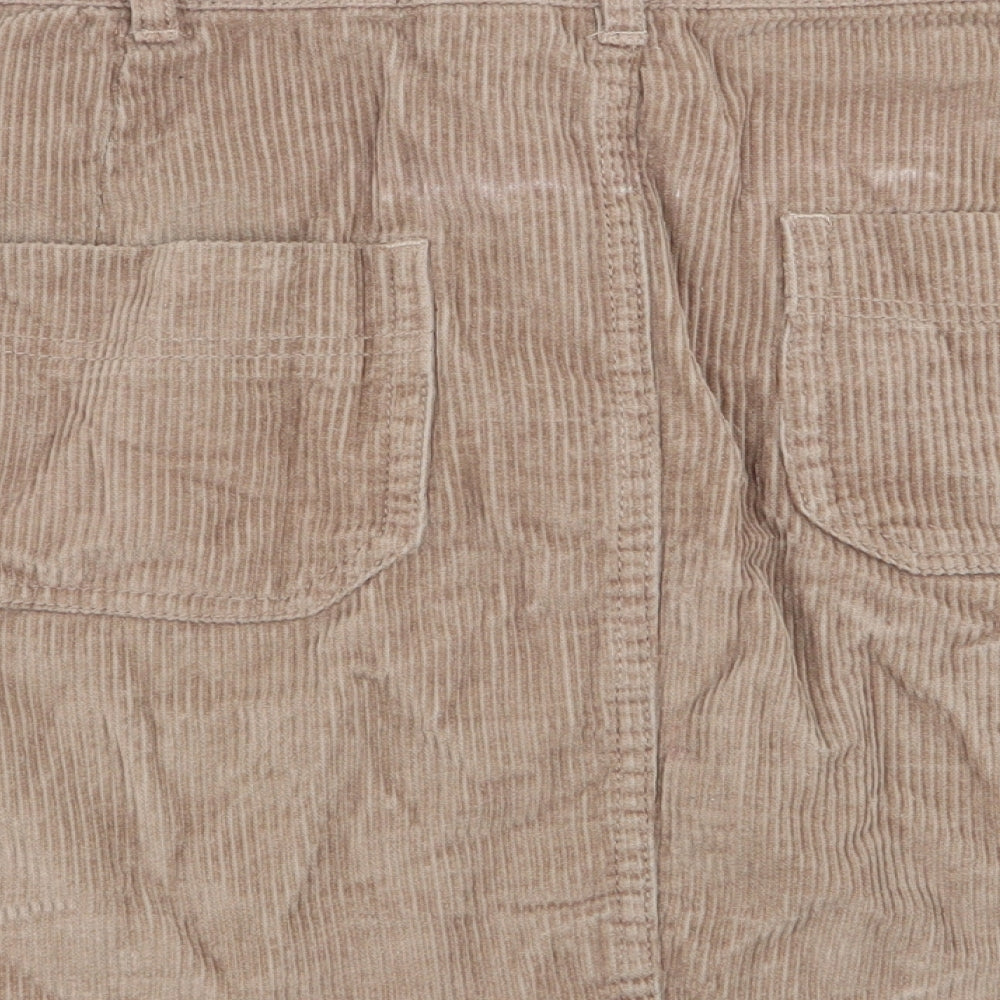 STR Womens Brown Flare Skirt Size 12