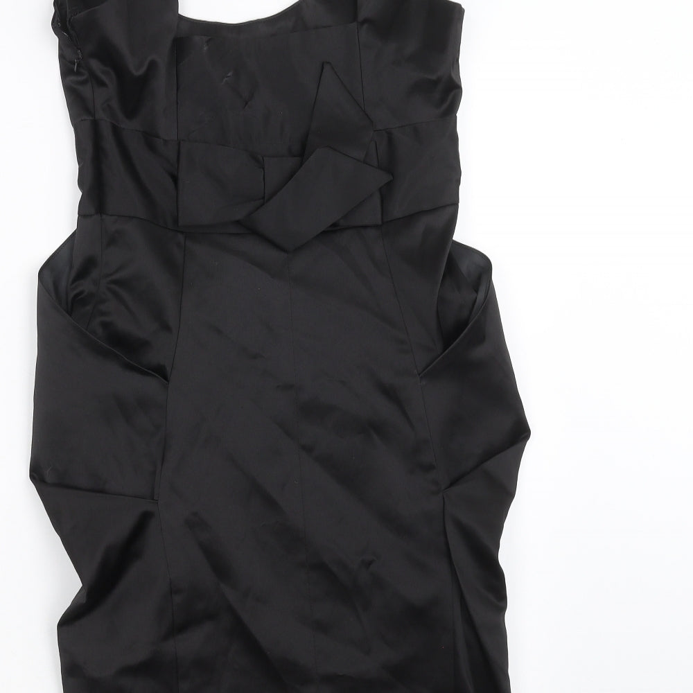 BAY Womens Black Pencil Dress Size 8