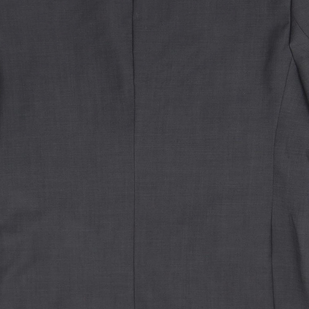 Lanificocerruti Mens Grey Jacket Suit Jacket Size 40