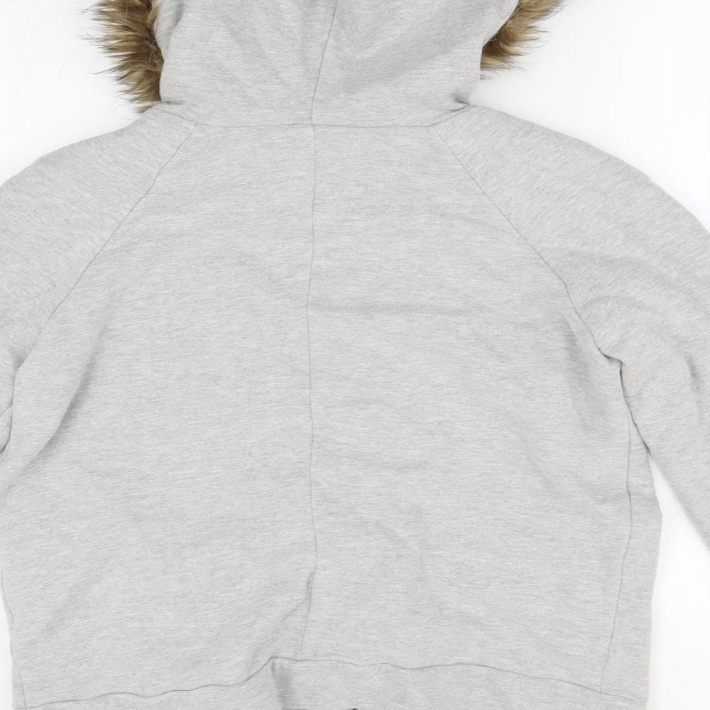 NEXT Womens Grey Jacket Size 10