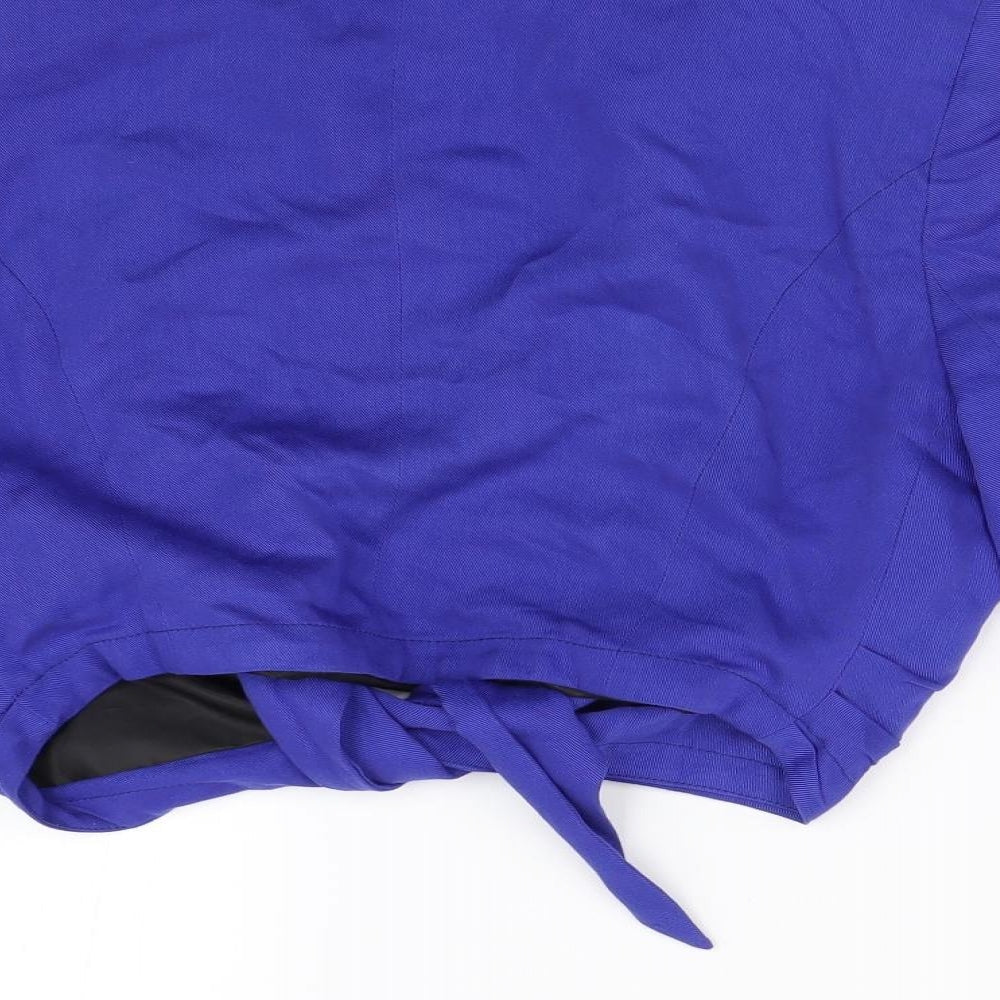 Monsoon Womens Blue Jacket Size 10