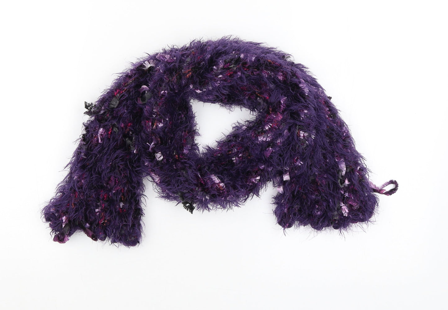 Preworn Womens Purple Scarf