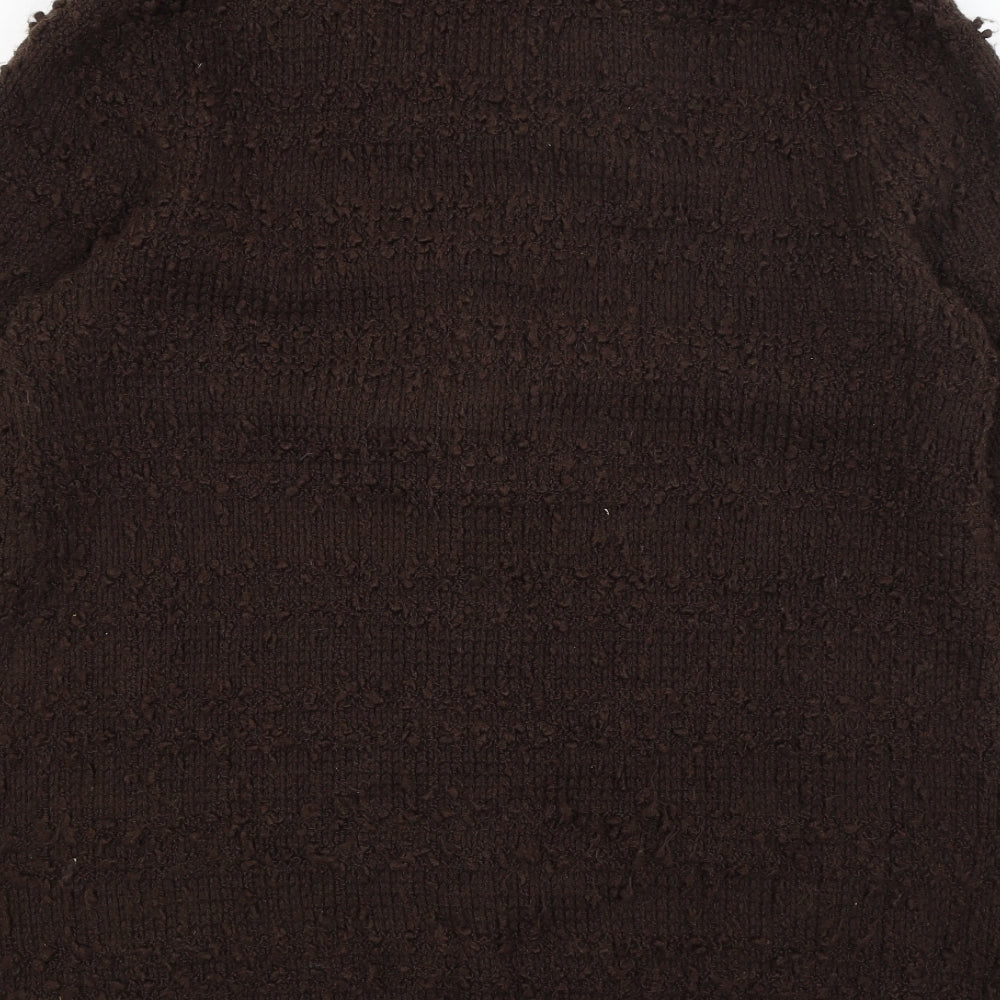 IZ Womens Brown Jacket Size L