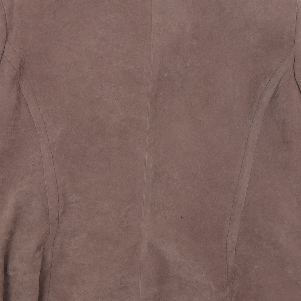 Bonmarché Womens Brown Jacket Blazer Size 18