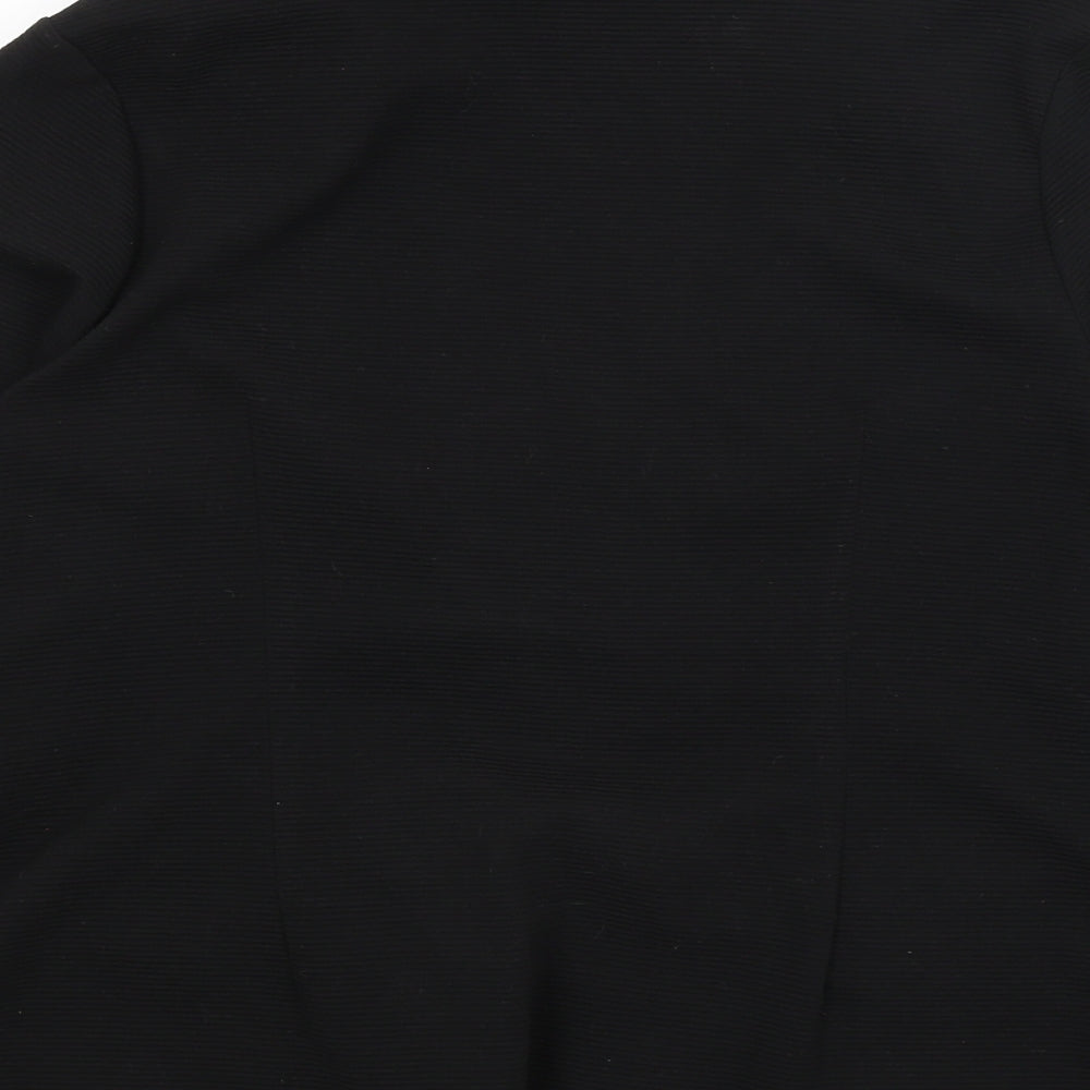 George Womens Black Jacket Blazer Size 14