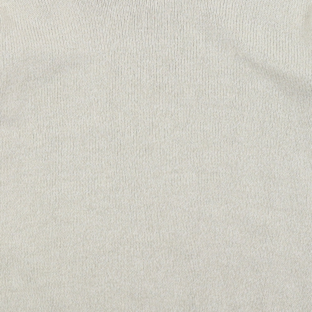 Armando Mens Beige Pullover Jumper Size L