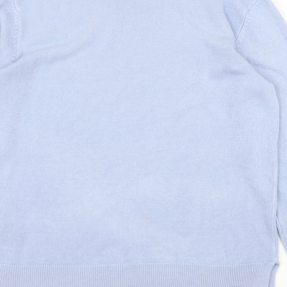 Marks & Spencer Womens Blue Pullover Jumper Size 12