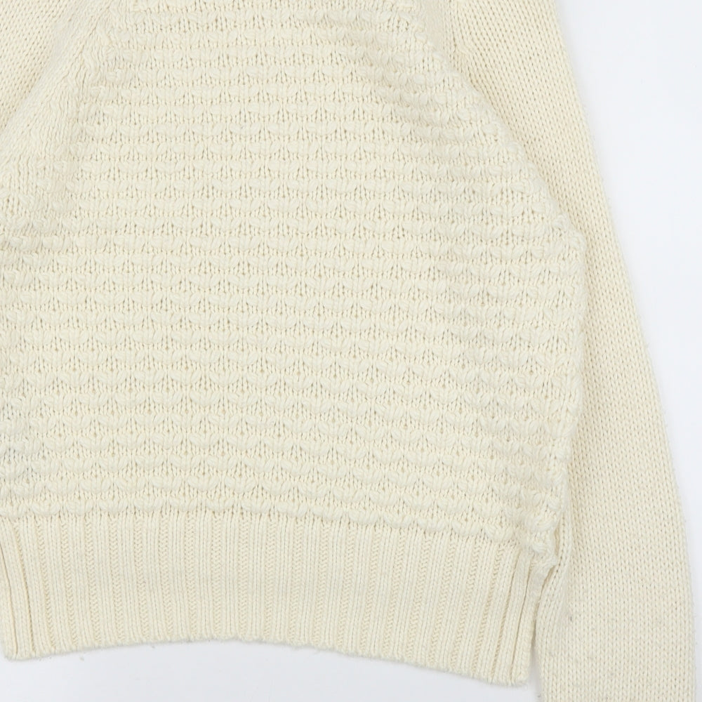 New Look Girls Ivory Pullover Jumper Size 12 Years