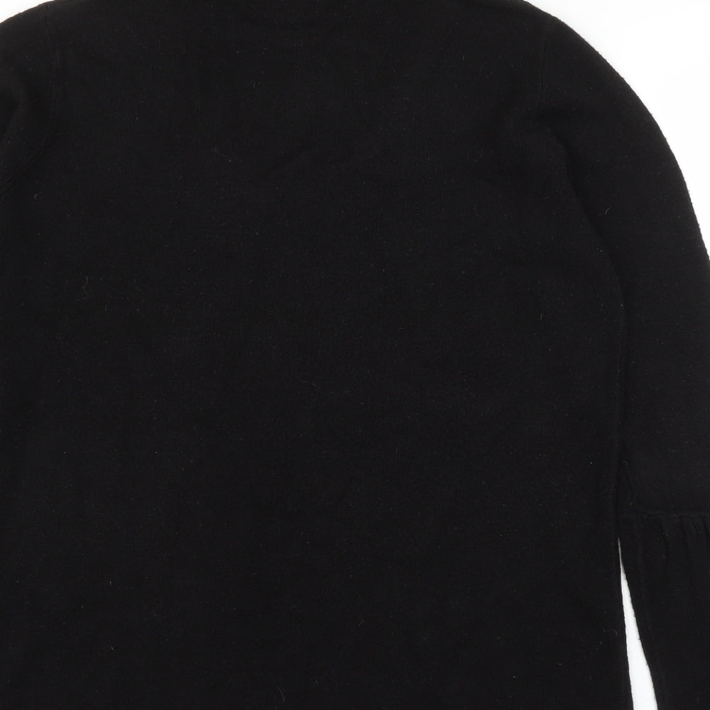 Papaya Womens Black Pullover Jumper Size M