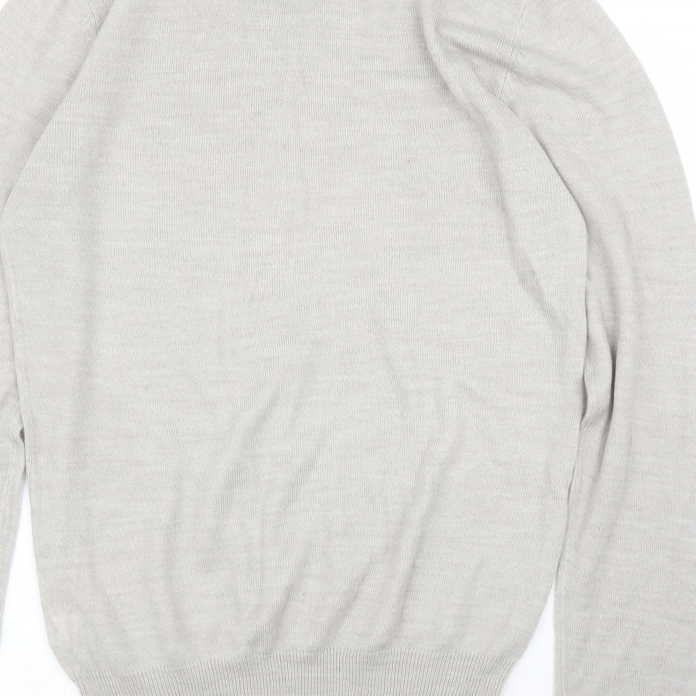 Industrialise Mens Beige Pullover Jumper Size L