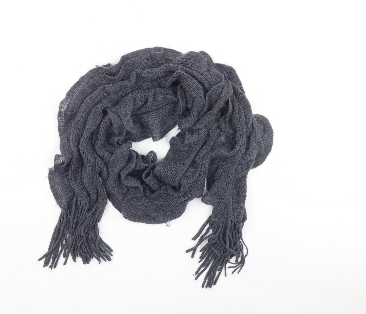 Preworn Womens Grey Scarf