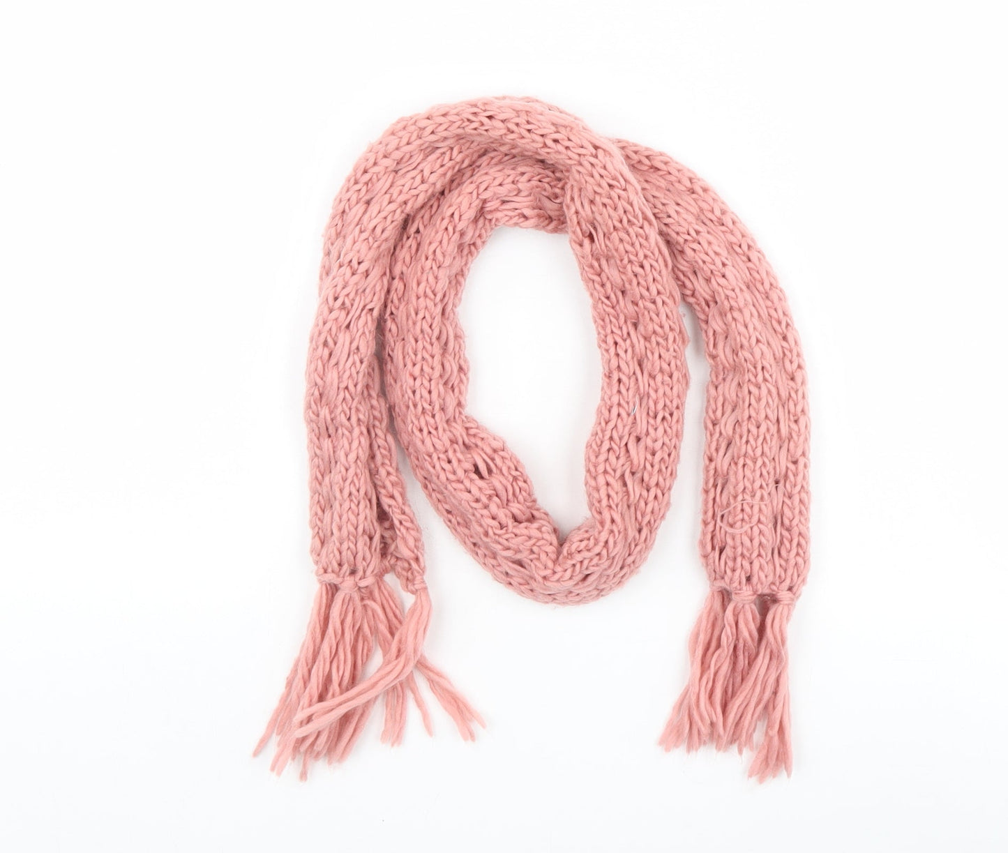 Preworn Womens Pink Scarf