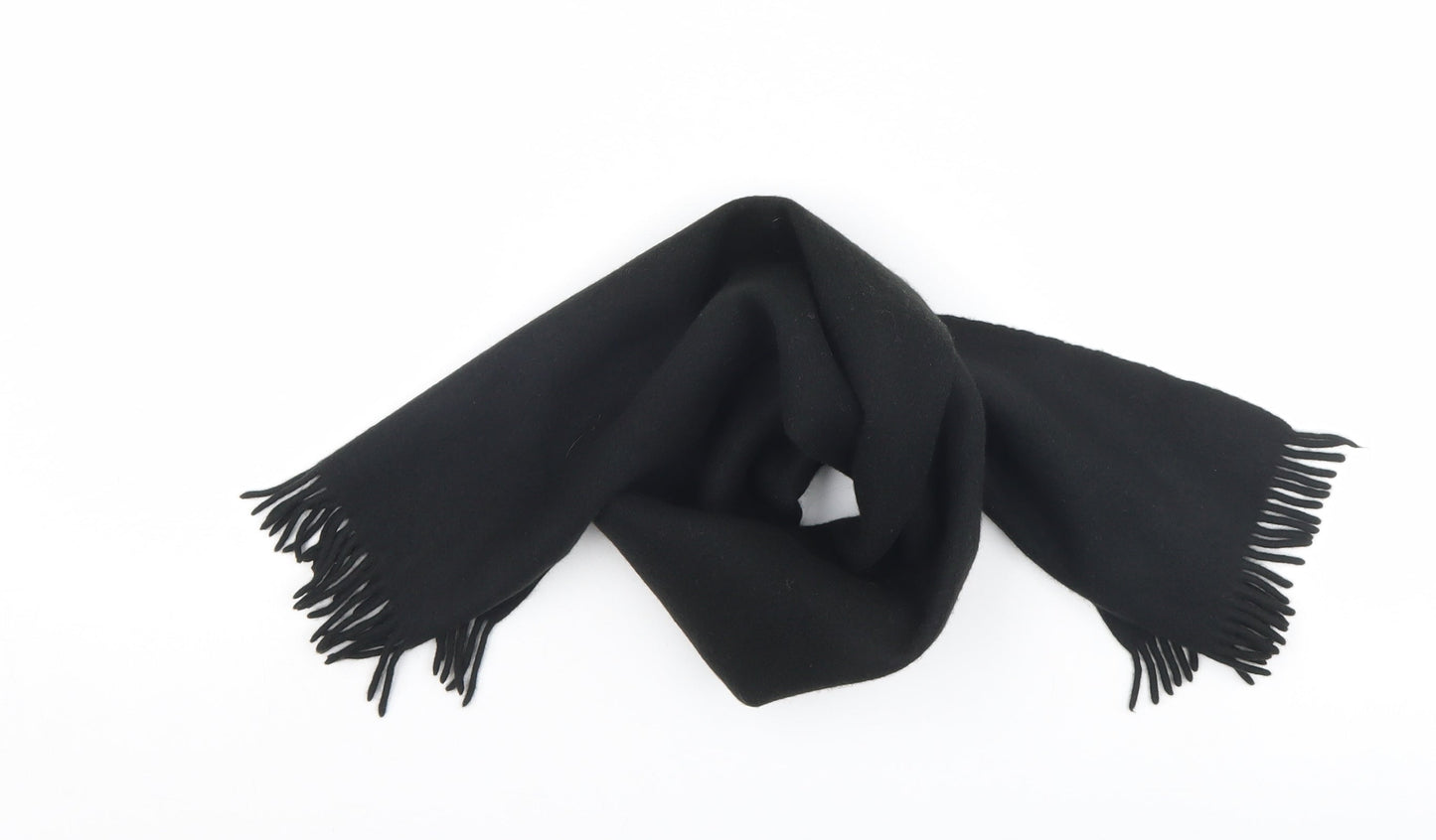 Preworn Womens Black Scarf