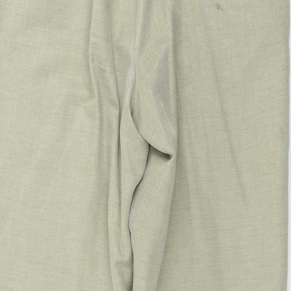 Marks & Spencer Womens Beige Trousers Size 14 L24 in