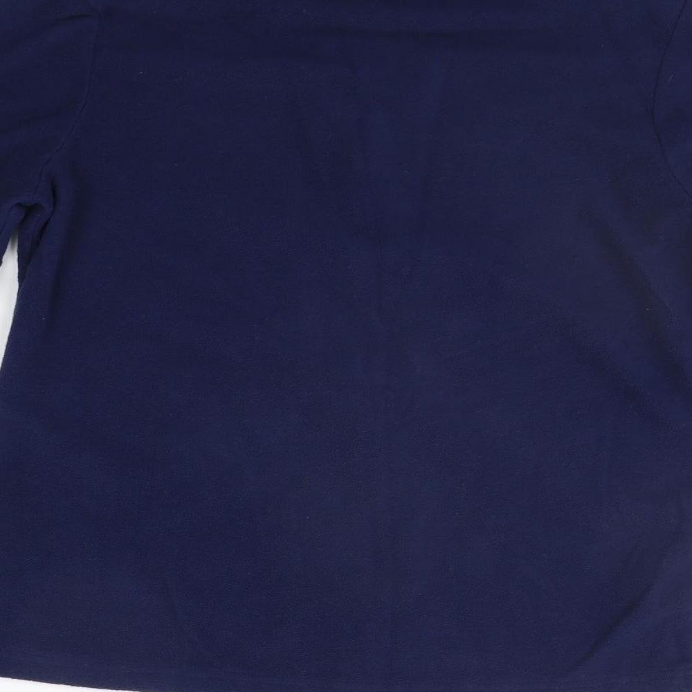 deniem co Womens Blue Jacket Coat Size 12