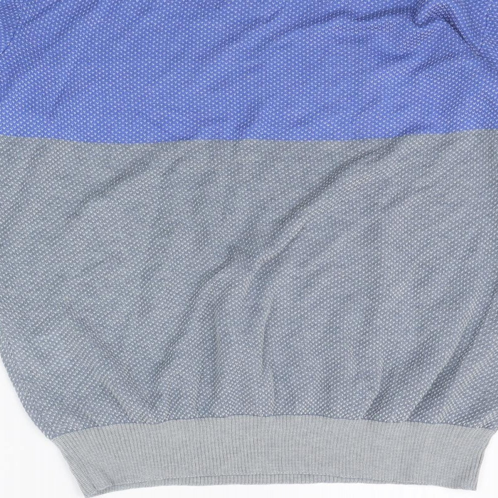 Country Casuals Mens Blue Pullover Jumper Size L